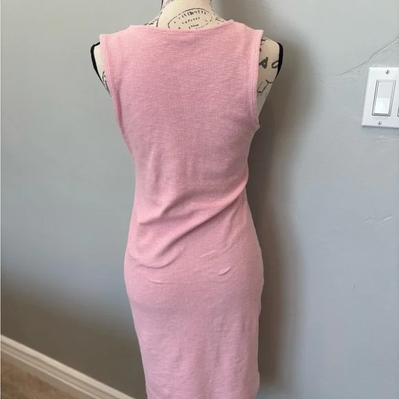 Zara Pink Fitted Dress - Picture 2 of 3